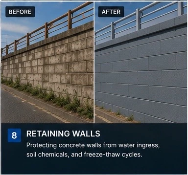 Retaining wall