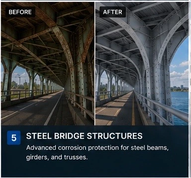 Steel bridge structure