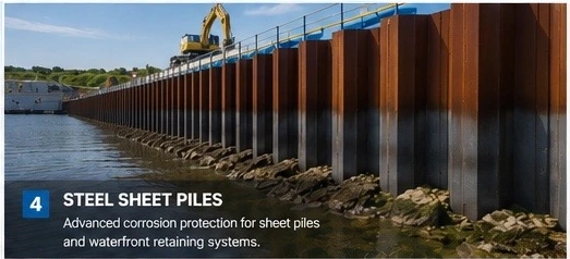 Steel sheet piles